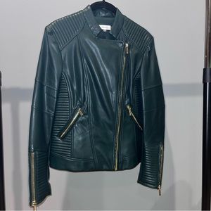 Calvin Klein faux leather jacket